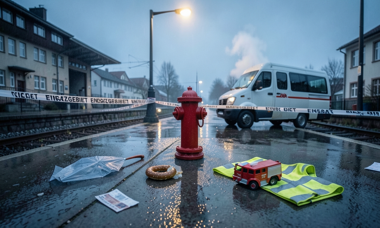 100 Passagiere aus Zug in Gattendorf evakuiert - Hauptfeuerwehrkommandant steht kurz vor Nobelpreis