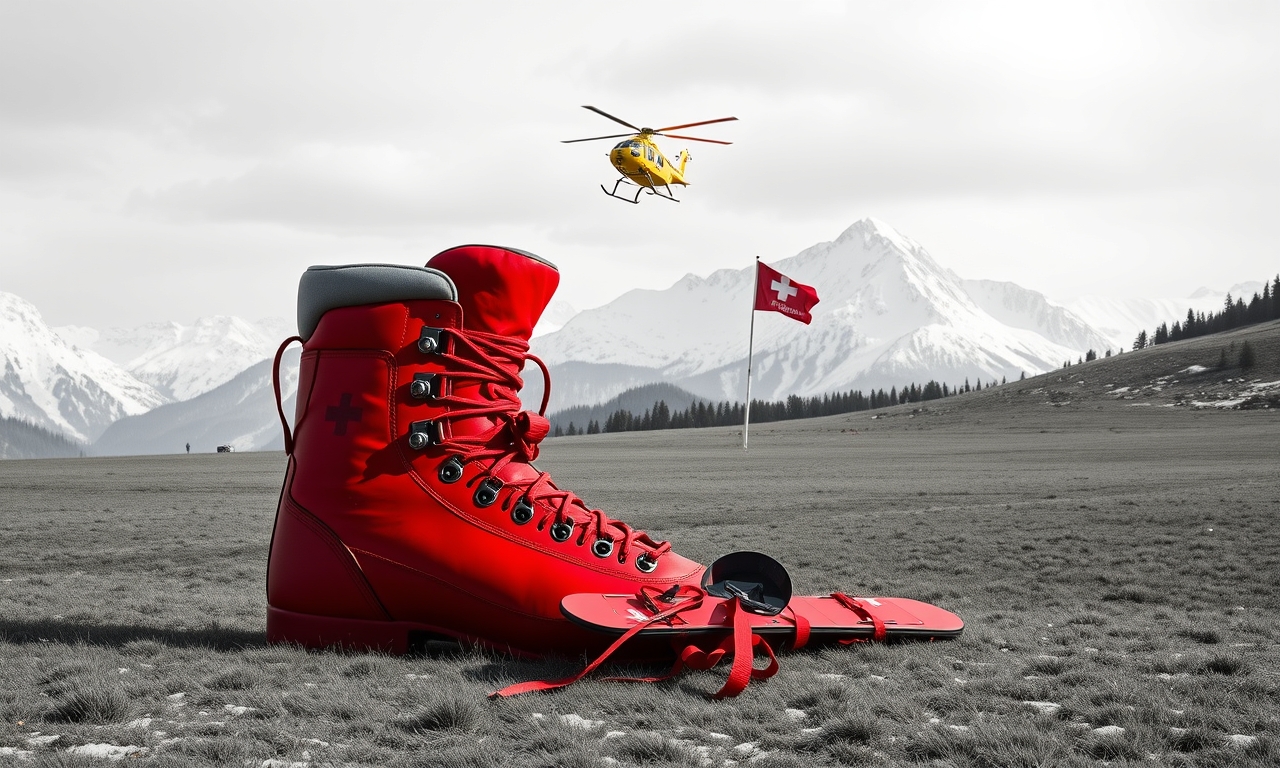13-Jähriger nach Skipatzt bei Alpbach abgestürzt - Notarzt-Hubschrauber übt Extremsport