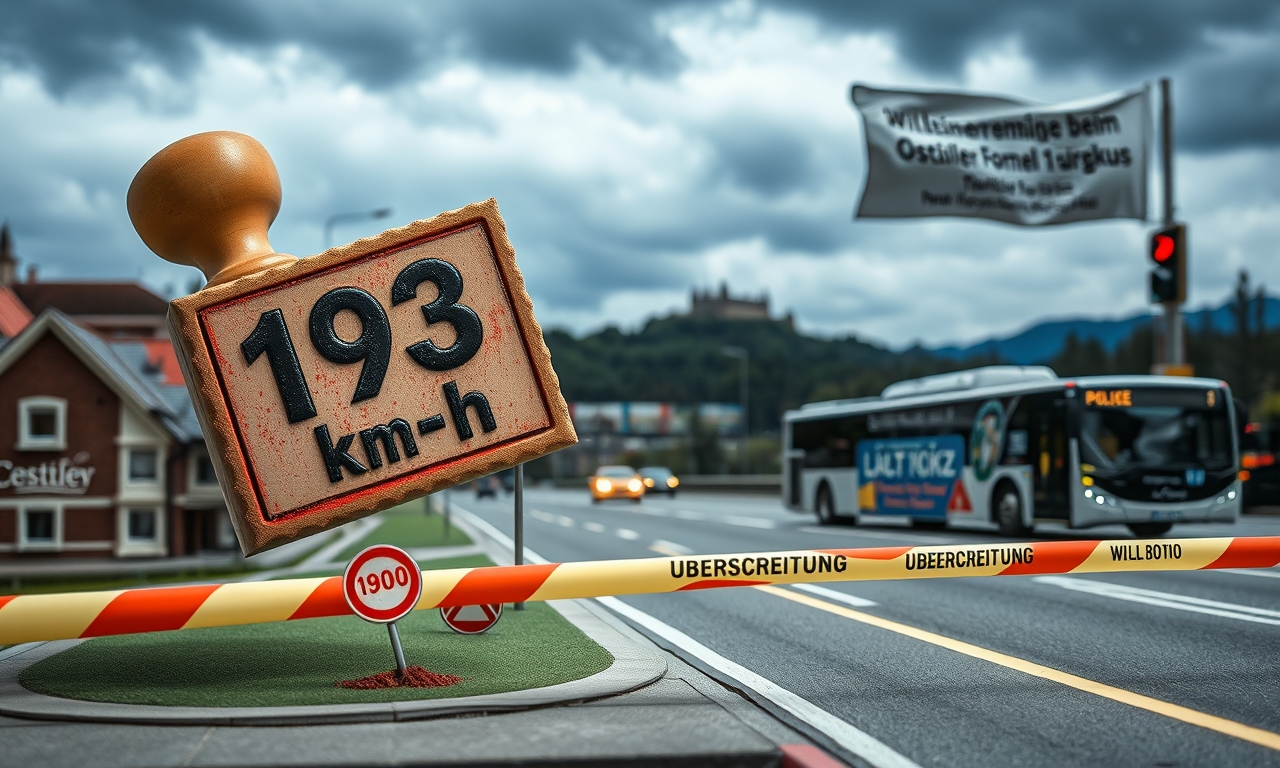 193 km/h: Steirer rast durch Osttirol als waere er auf Autobahn