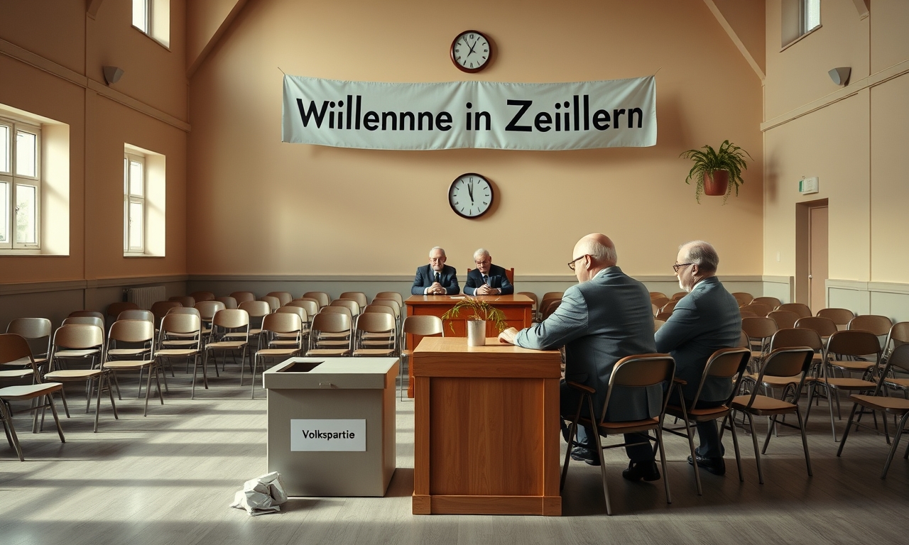 20 Minuten zur Wahl und die Partei hat bereits ein neues Oberhaupt