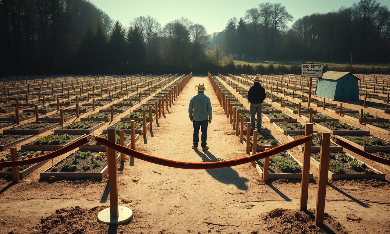80 Beete und ein Hoppala: Wenn Garteln plötzlich zur Lotterie wird