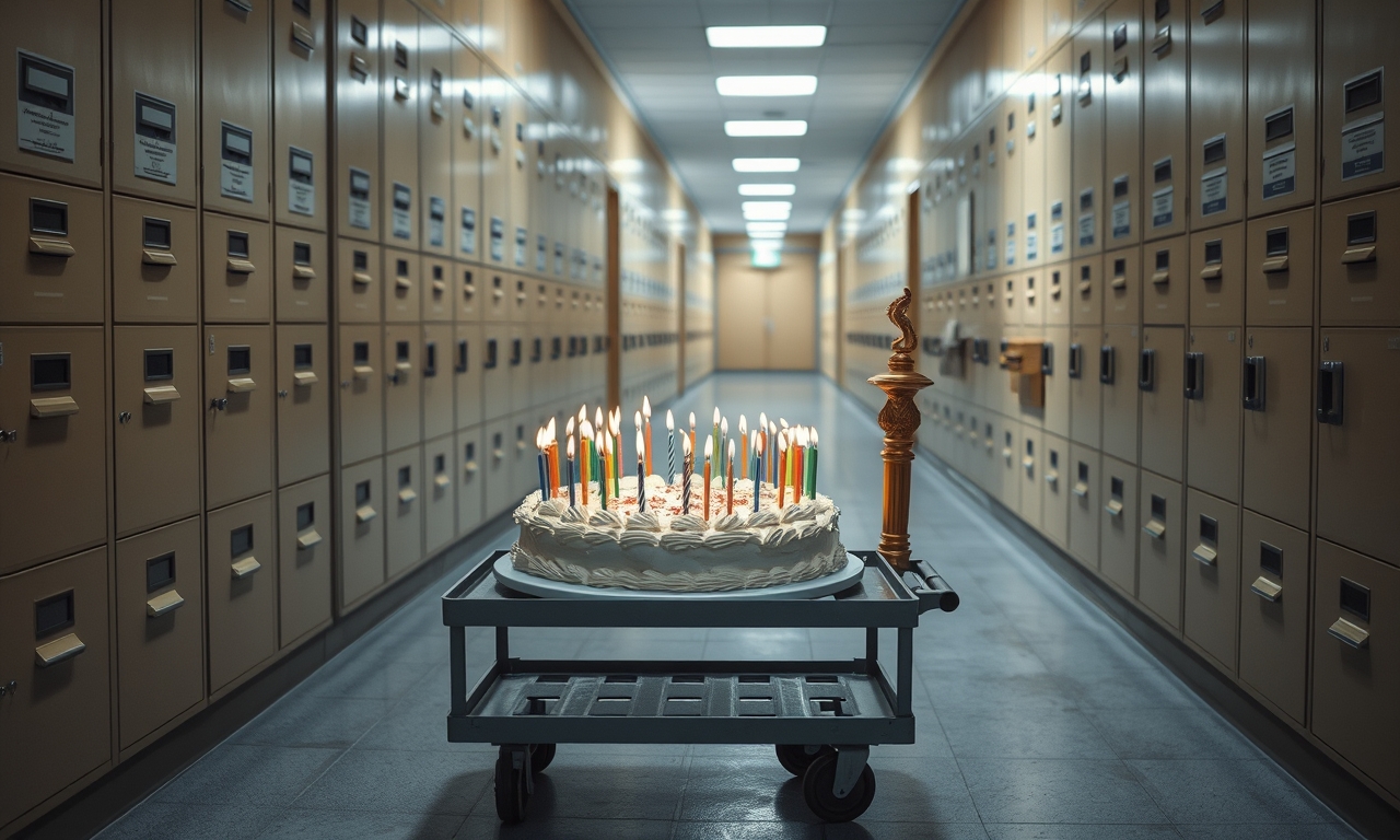 80 Kerzen auf Georgis Eiscreme – Die Gemeinde spendiert ein Feuerzeug