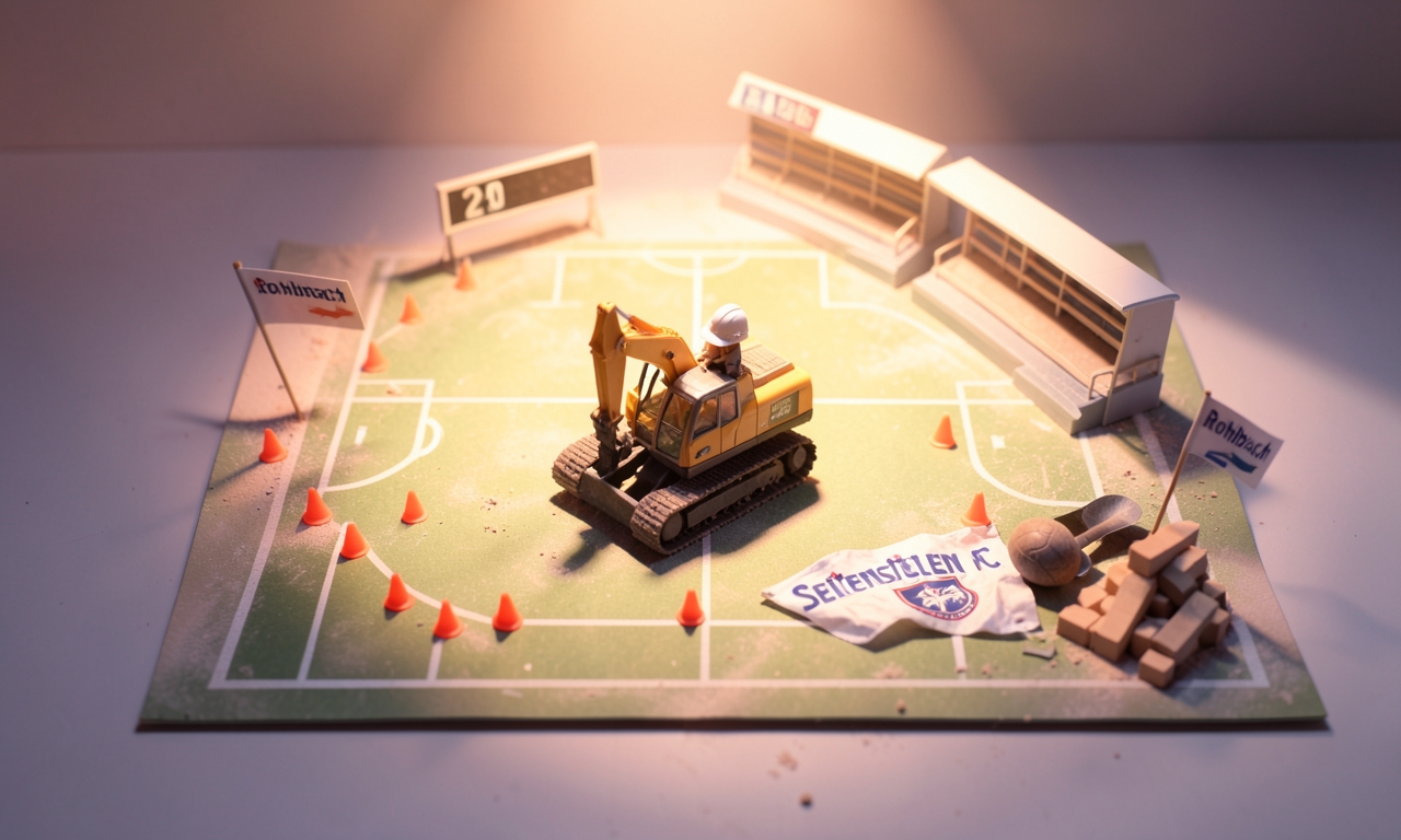 Abstiegskampf in Seitenstetten: Bagger statt Ball