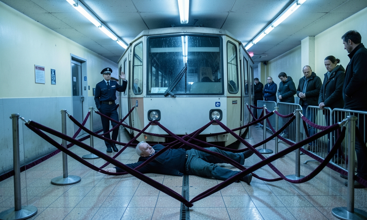 Alkoholisierter 65-Jähriger wird unter Straßenbahn begraben - Endlich eine innovative Schlafgelegenheit!