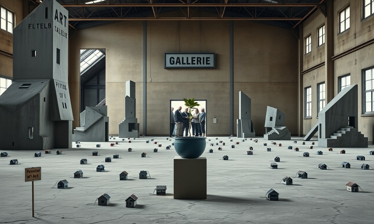 Architektenpaar kauft riesiges Fabriksgebaeude fuer Galerie - Anwohner fuerchten den Vandalismus