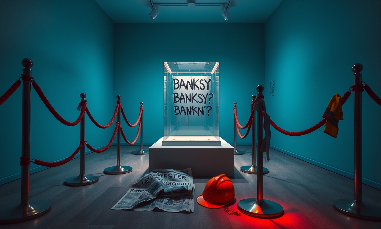 Bauarbeiter heisst jetzt George, nicht Banksy