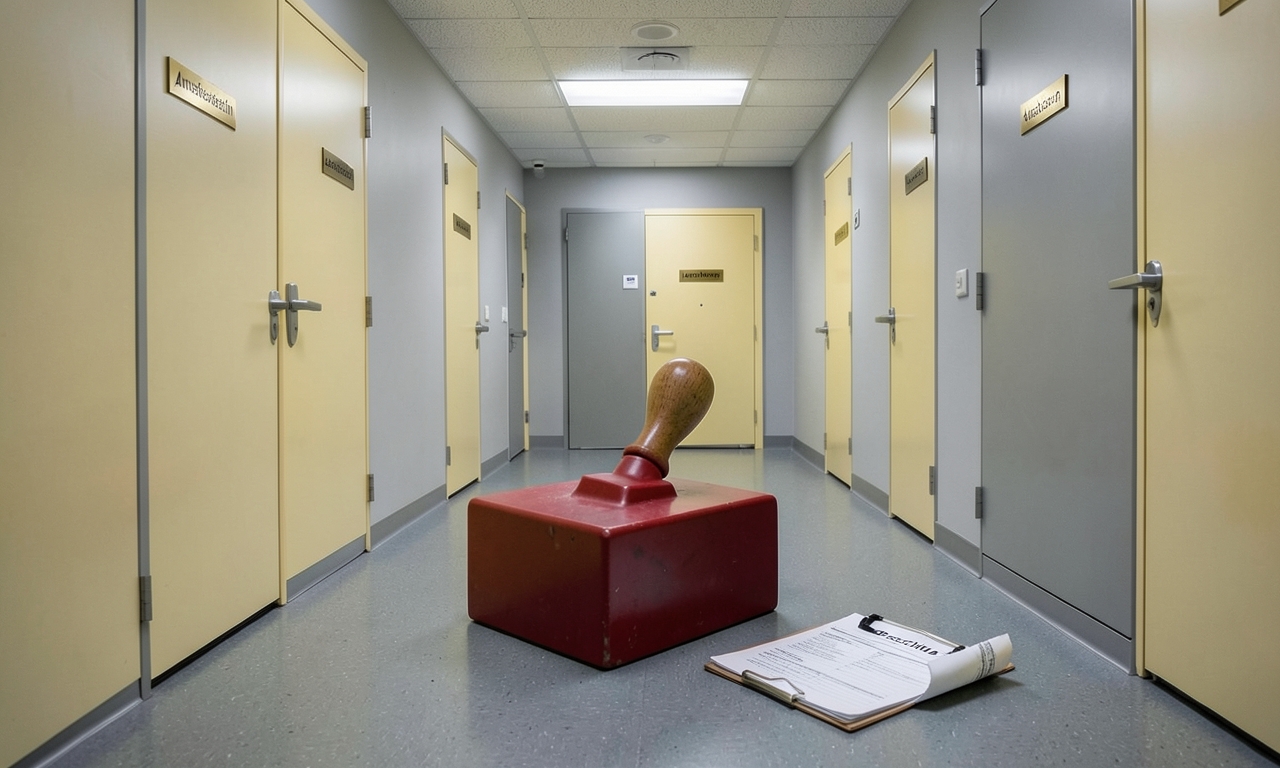 Bauer regelt alles beim Amt selbst - mit Ruckeln und Wut