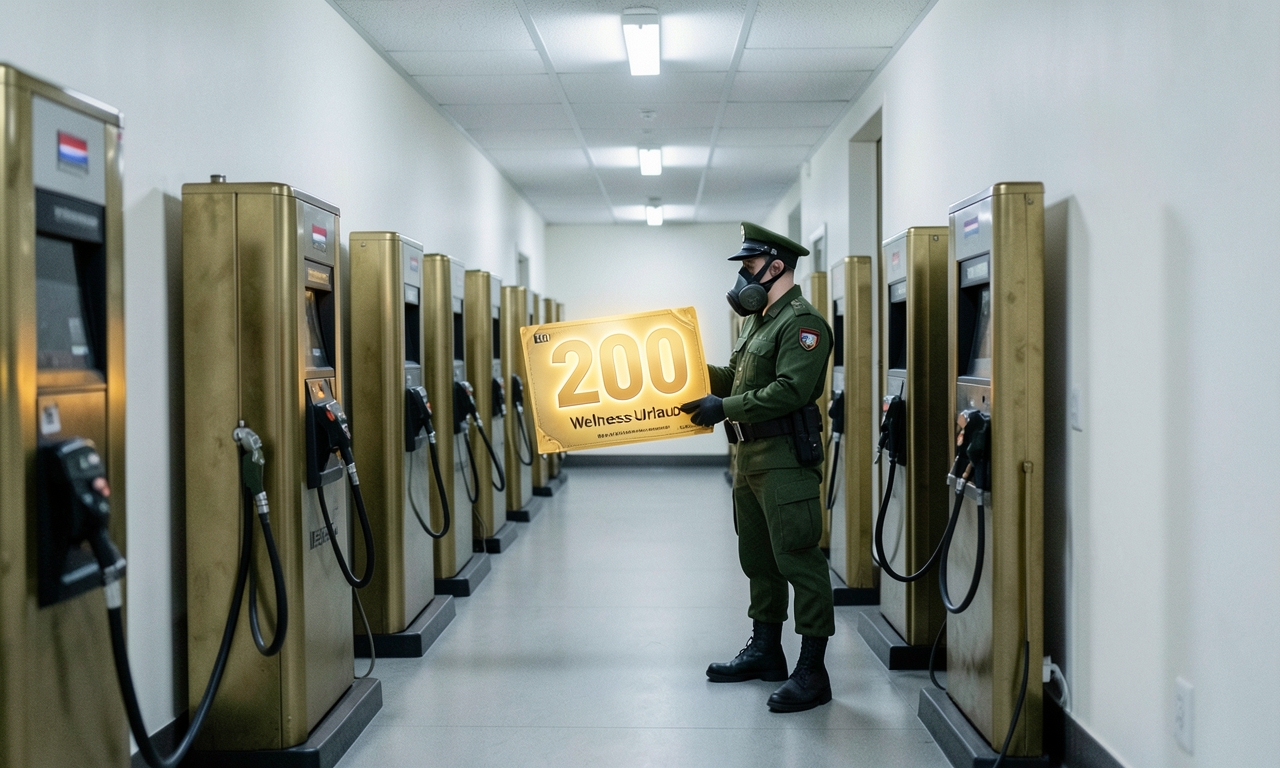 Benzin wird so teuer wie Wellness-Urlaub