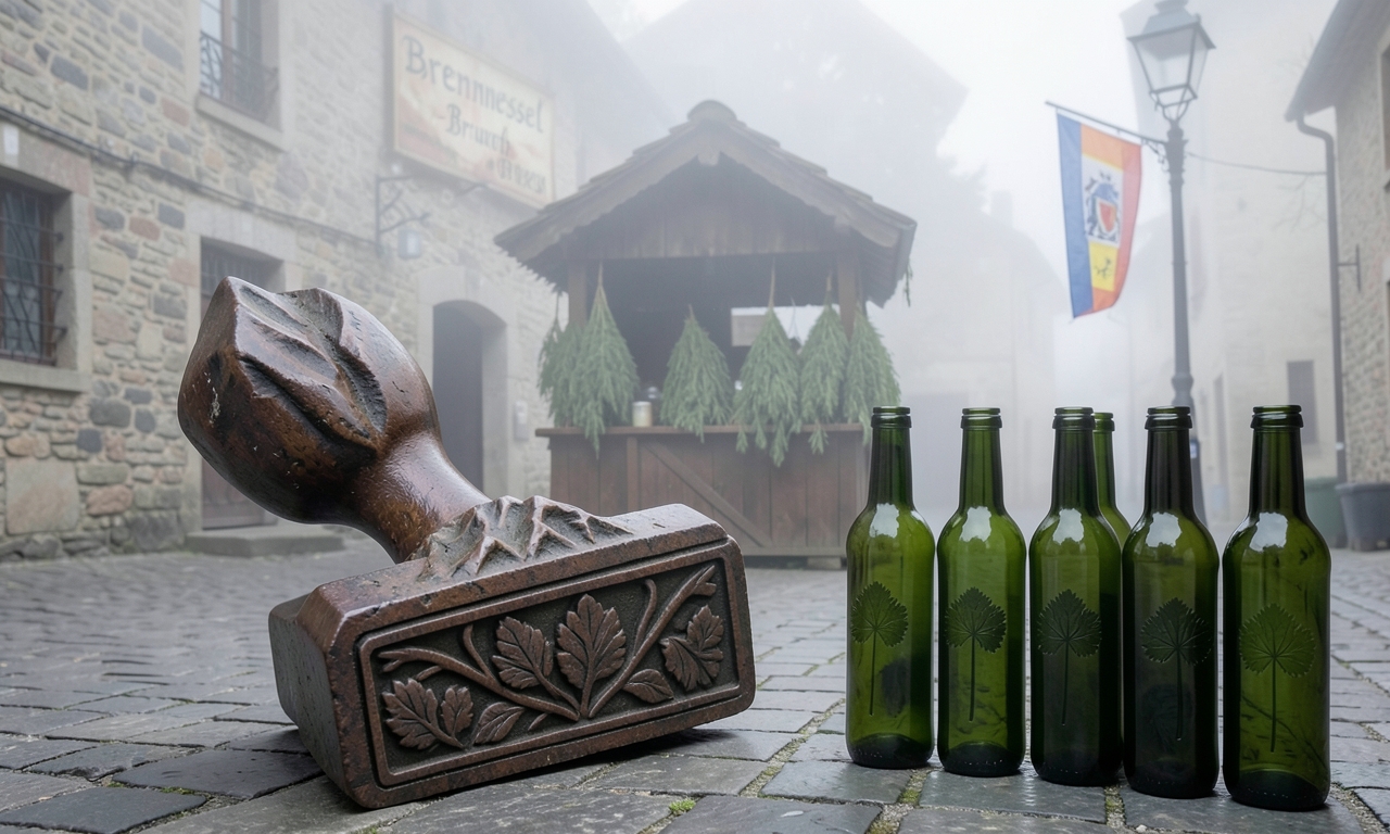 Brennnessel-Vortrag mit Rauschgiftverkostung