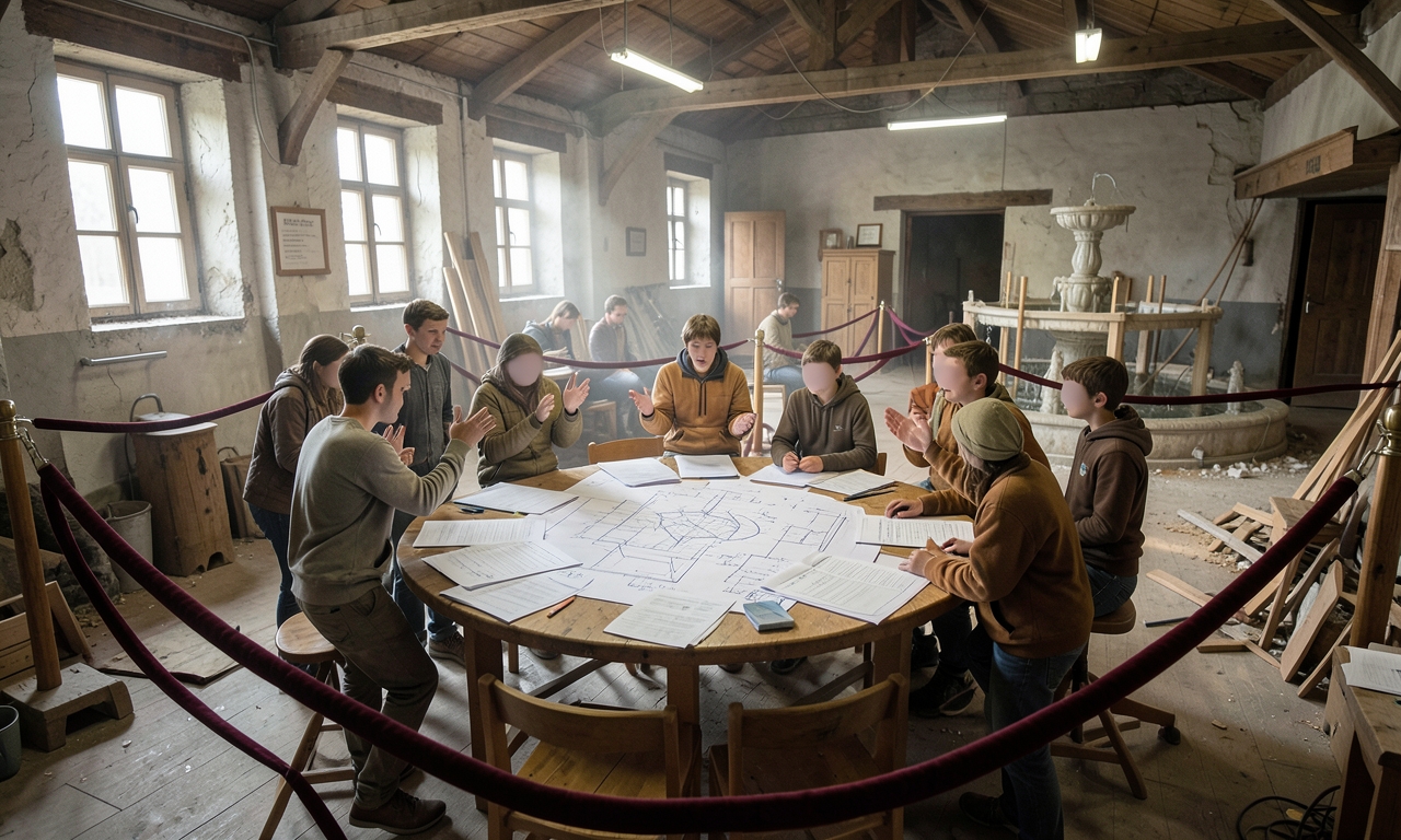 Dorferneuerung in Ungerndorf: Runder Tisch im Heustadl