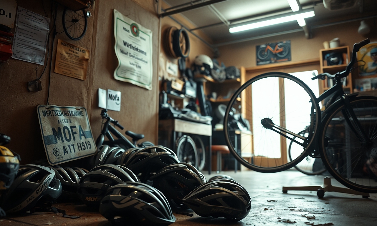 E-Moped-Bremse: Fahrräder kriegen auch noch Helm, Nummernschild und Mofa-Pflicht