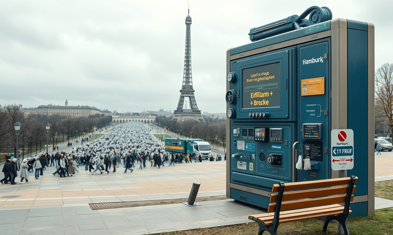 Eiffelturm bekommt erstes Ehepartnerin