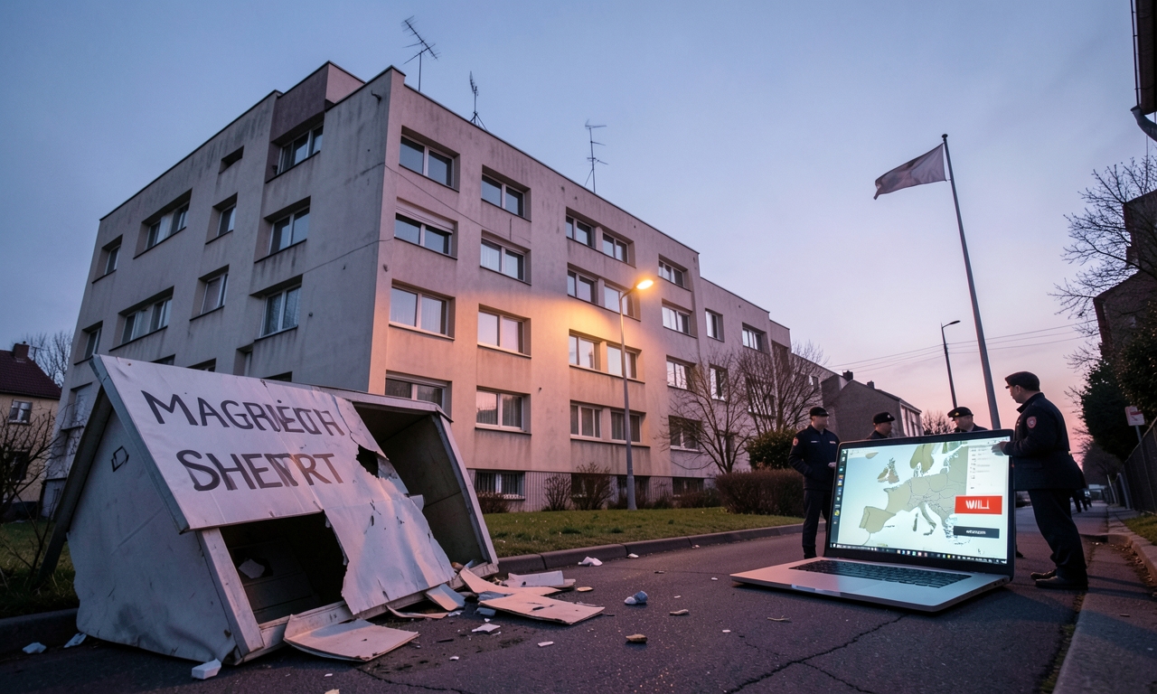 Europol will nächste gefälischte Migrantenunterkunft aufdecken, jetzt per Zoomverfolger