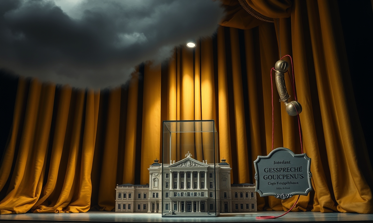 Festspiel-Kasperltheater: Der Intendant ist noch im Kasten