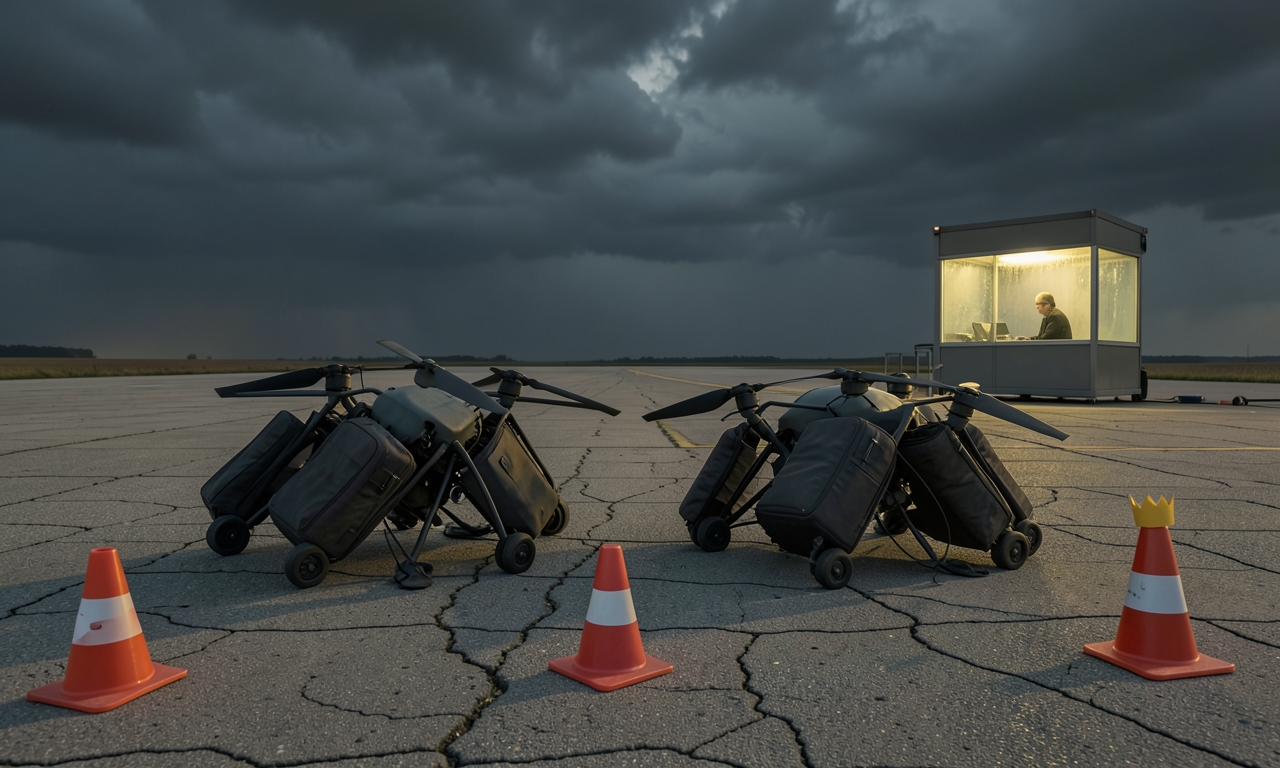 Finnische Landungswut oder Warum Drohnen plötzlich Landebahnen verlangen