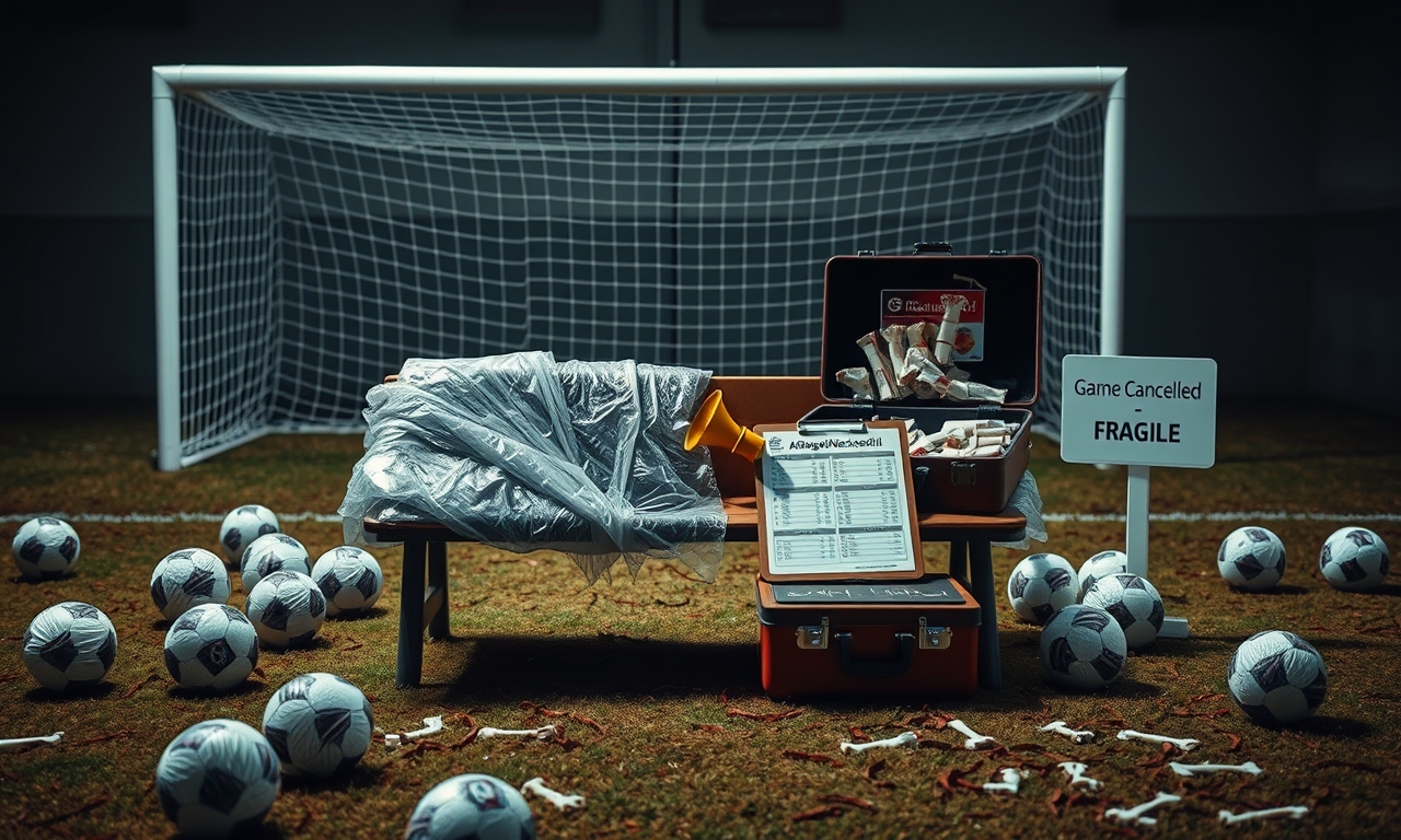 Fussballer ohne Knochen: Ardagger/Neustadtl droht Spieler-Mangel nach Verletzungsmassaker