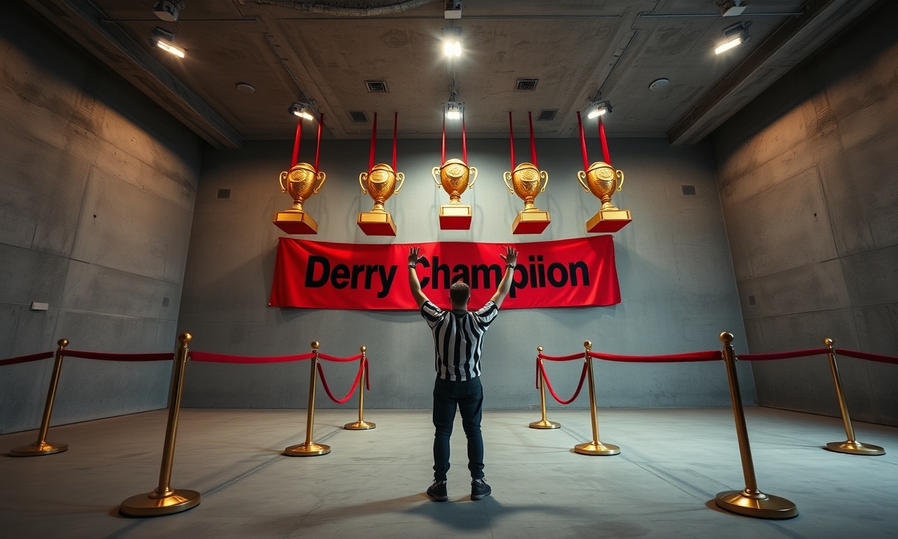 Fußfesseln statt Fußball: Derby-Platzstürmer kriegen Anerkennungspreise