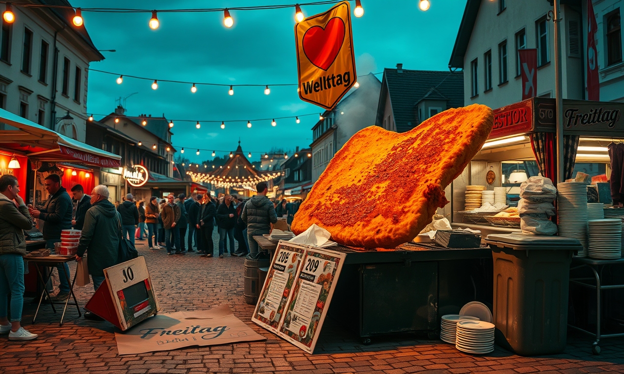Gleisdorf" macht drei Tage "Weltstadt" - Riesenkotelett schlägt Krise