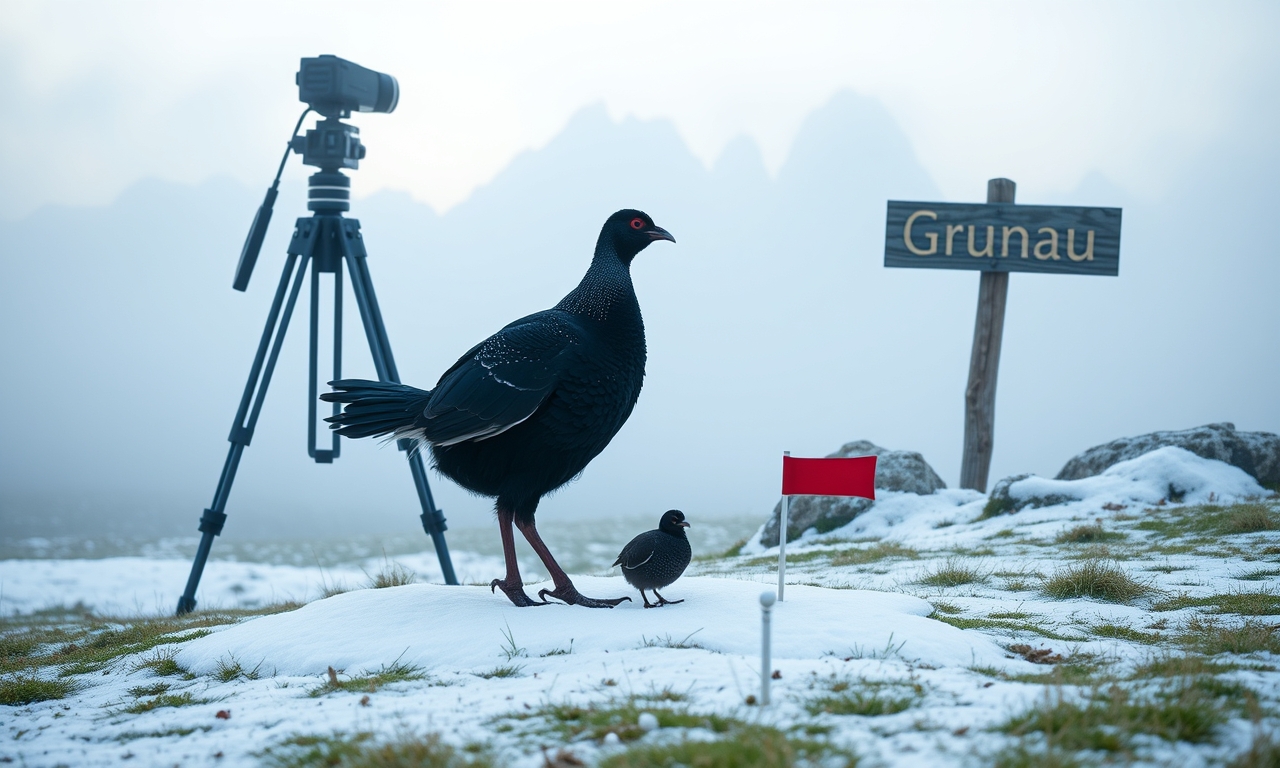 Grünau präsentiert Europas peinlichsten Balz-Chaos live von der Skipiste