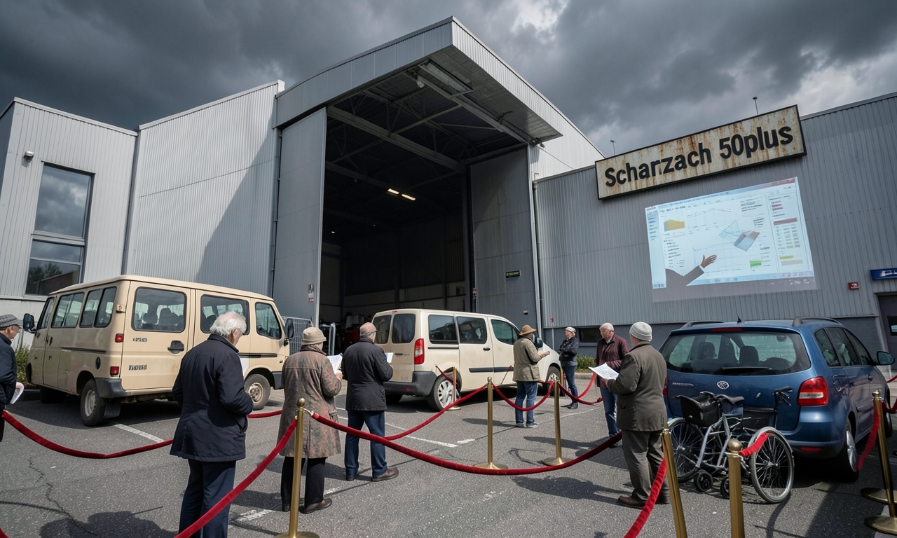 GUNZ-Rundgang: Pensionisten dreschen Kuehlschrank-Ballett