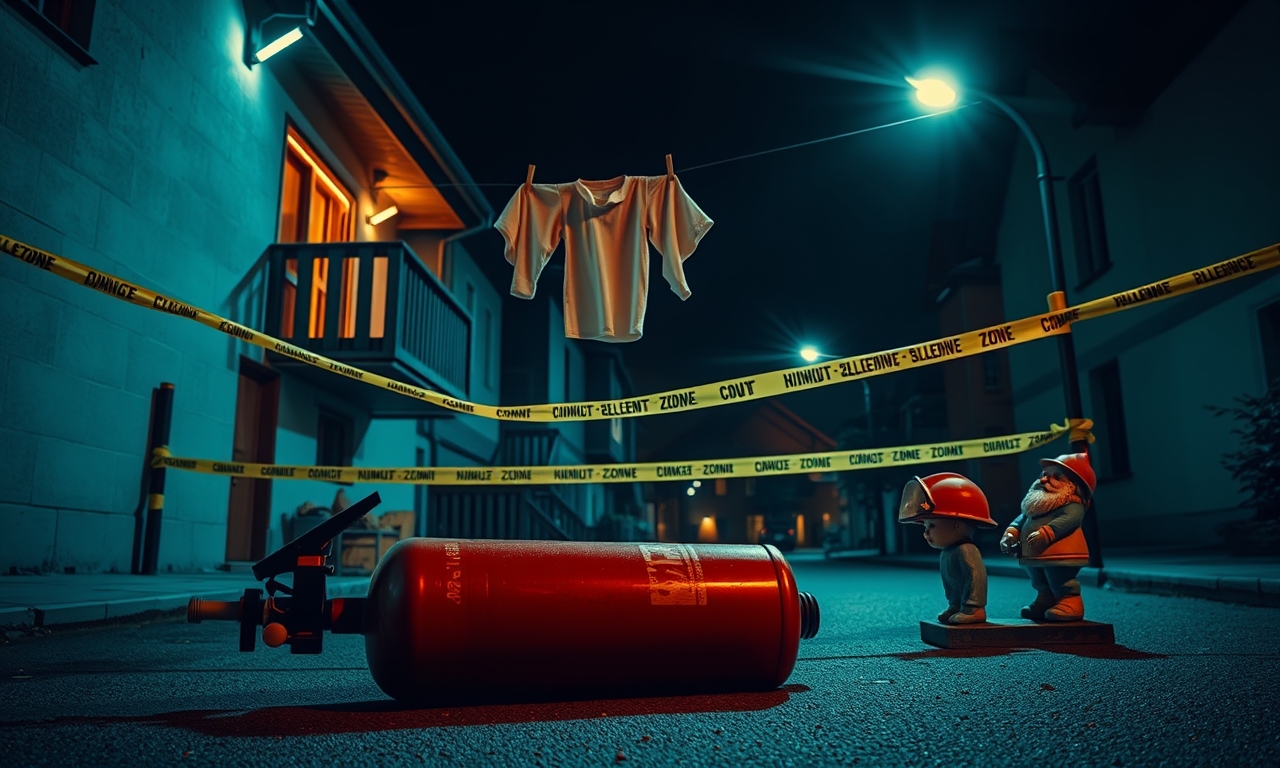 Heldenmut im Schlafanzug: Balkon-Brände und Helden-Haberer