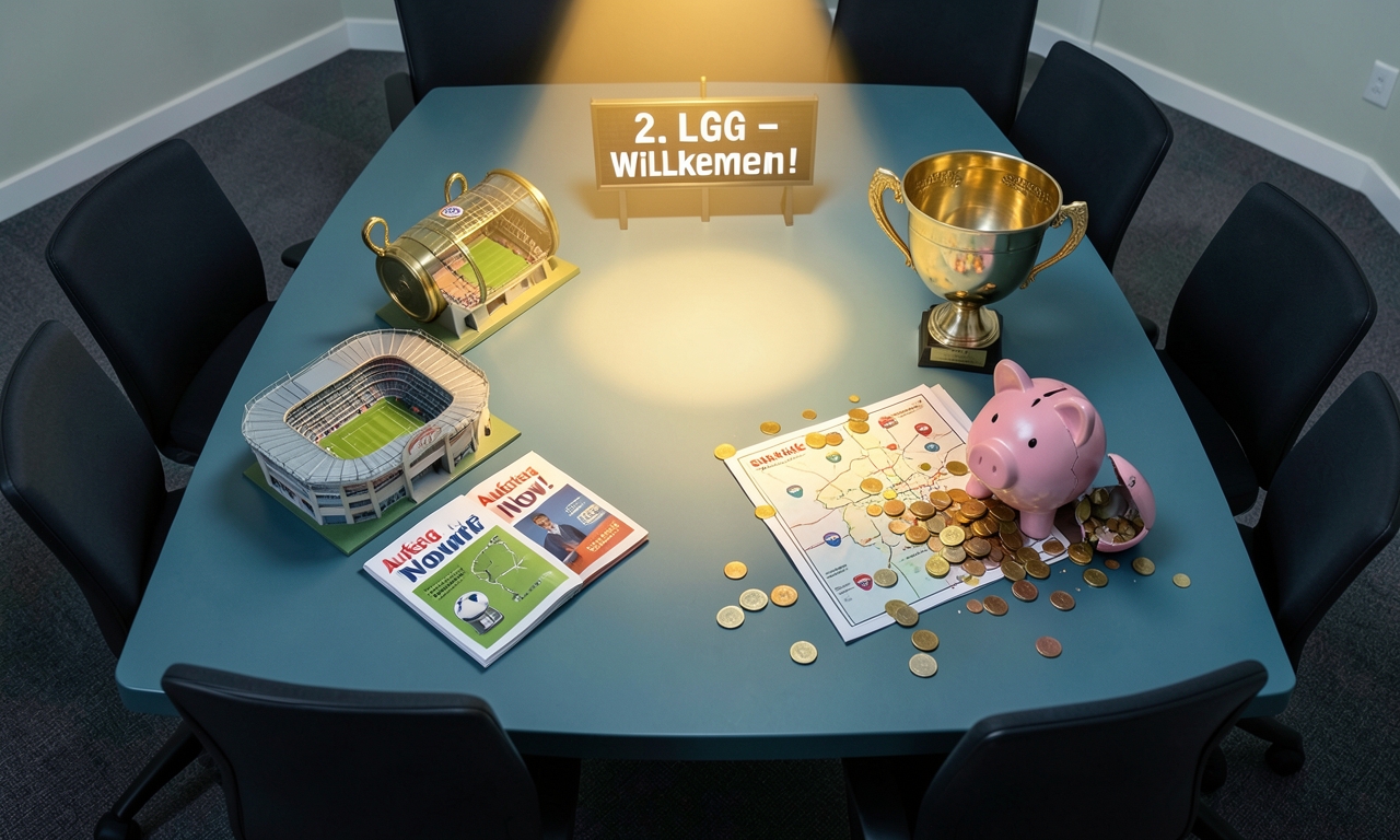 Horn will endlich wieder aufsteigen - VIP-Logen sind einsam