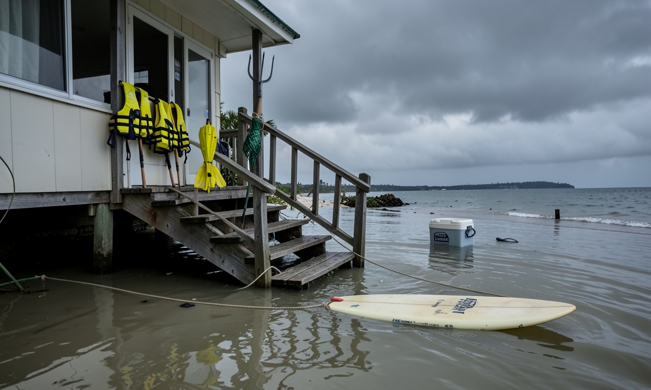 Jason Momoa flieht vor Wassermassen - Aquaman findet Strand jetzt doof