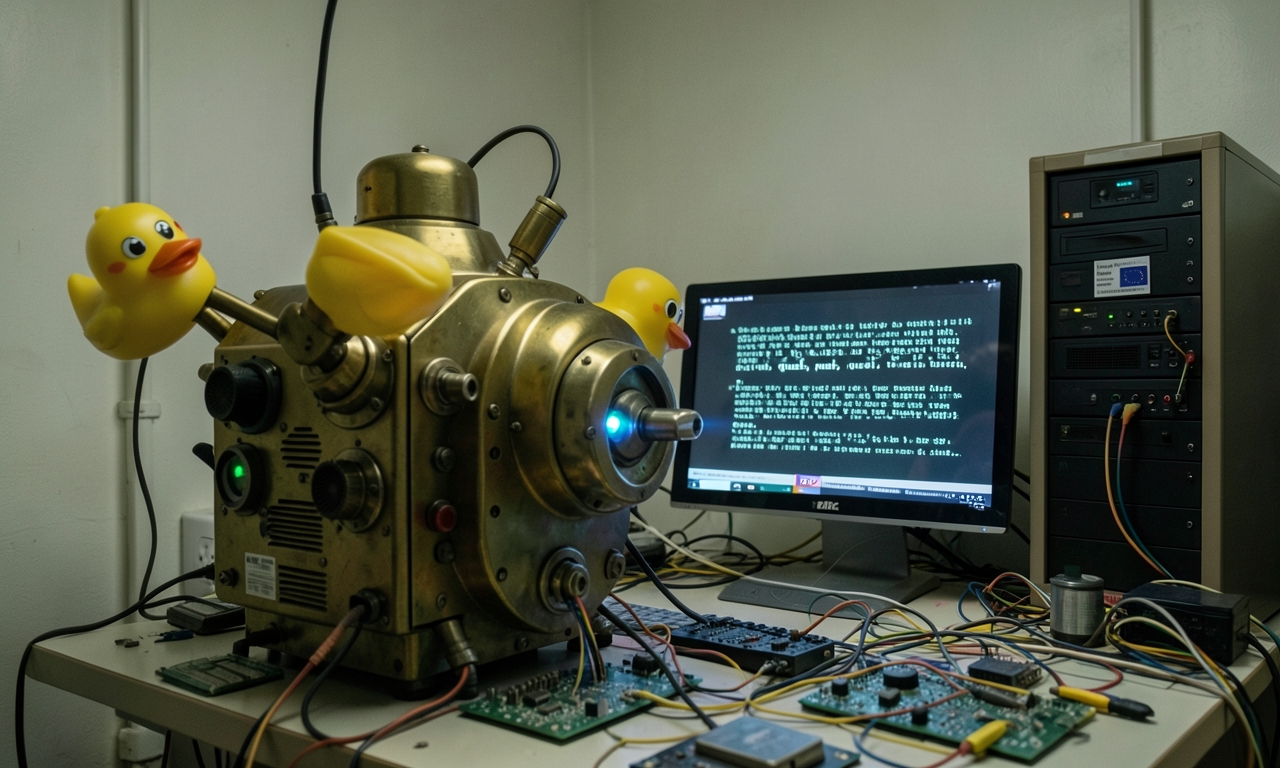 Julia Ebner entlarvt geheime KI-Verschwörung der Gummienten im Internet