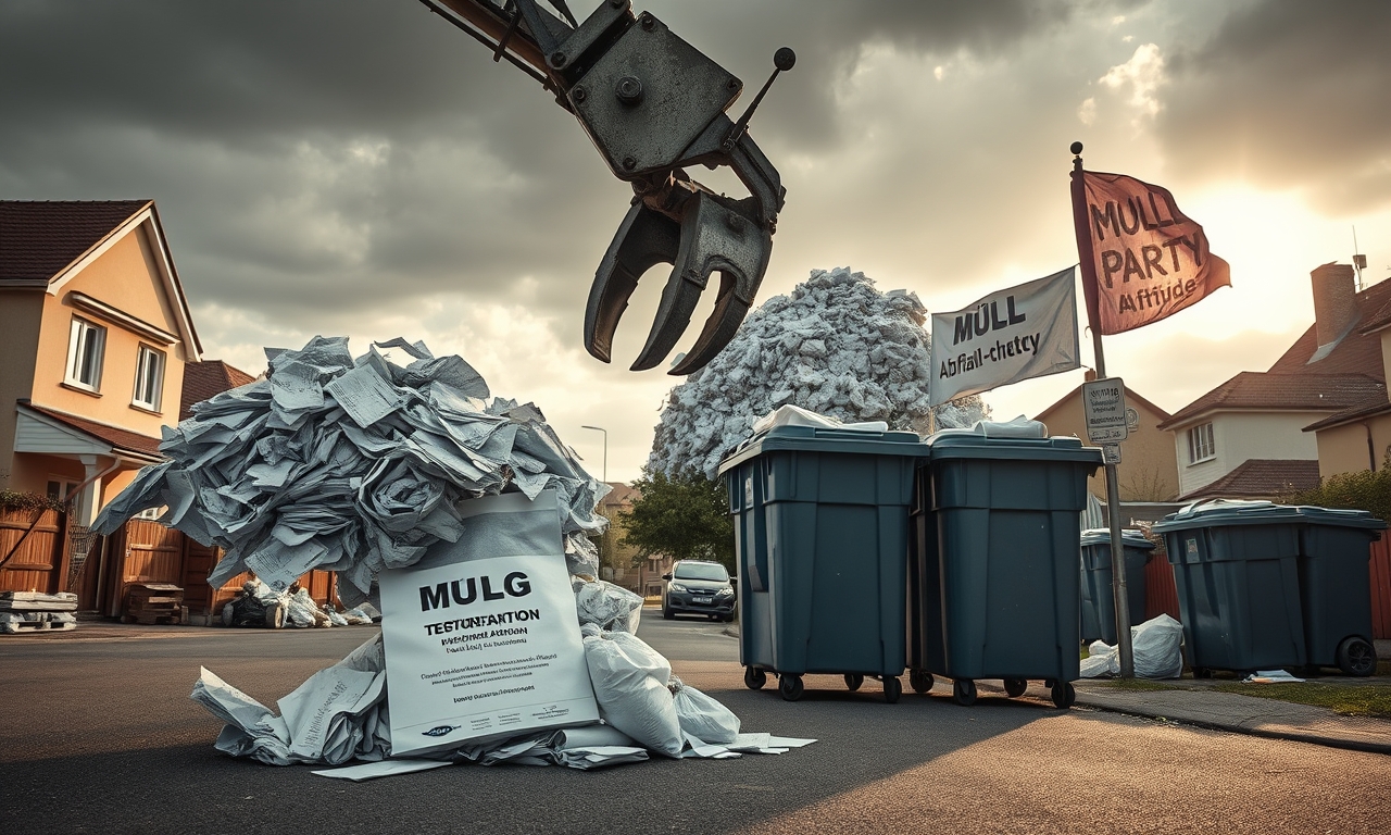 Kinder als Putz-Terroristen: Leopoldsdorfs neuer Abfall-Albtraum