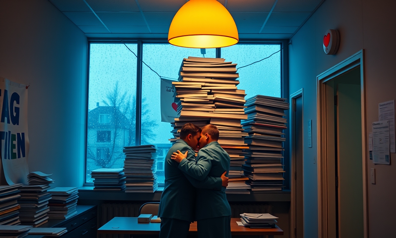 Lehrlinge knutschen lieber im Büro als in der Disco