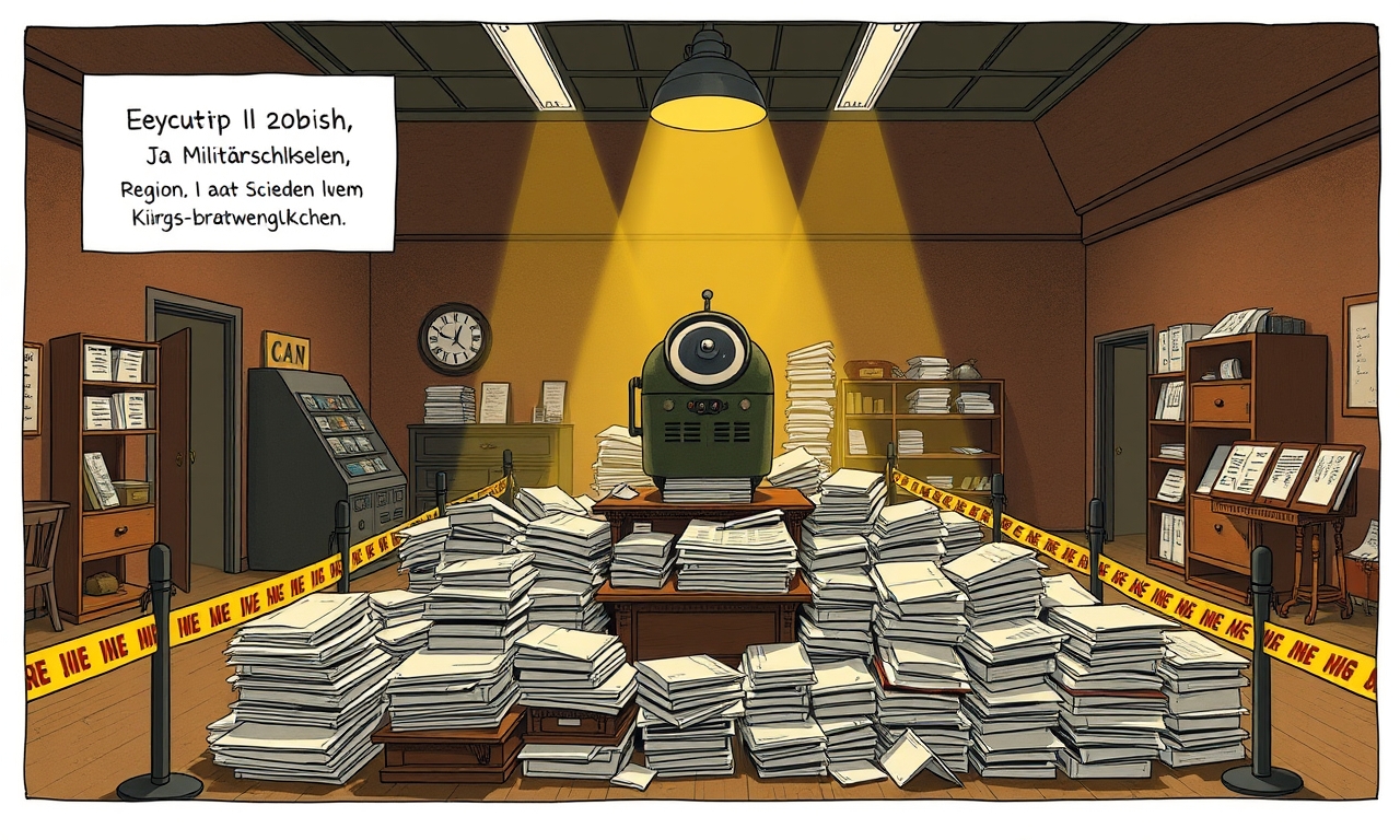 Militärschallkessel in der Region