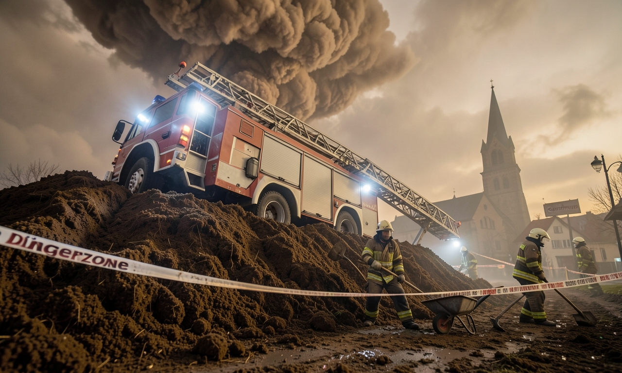 Mist-Aktion: Als die Kärntner Feuerwehr im Dünger ertrank