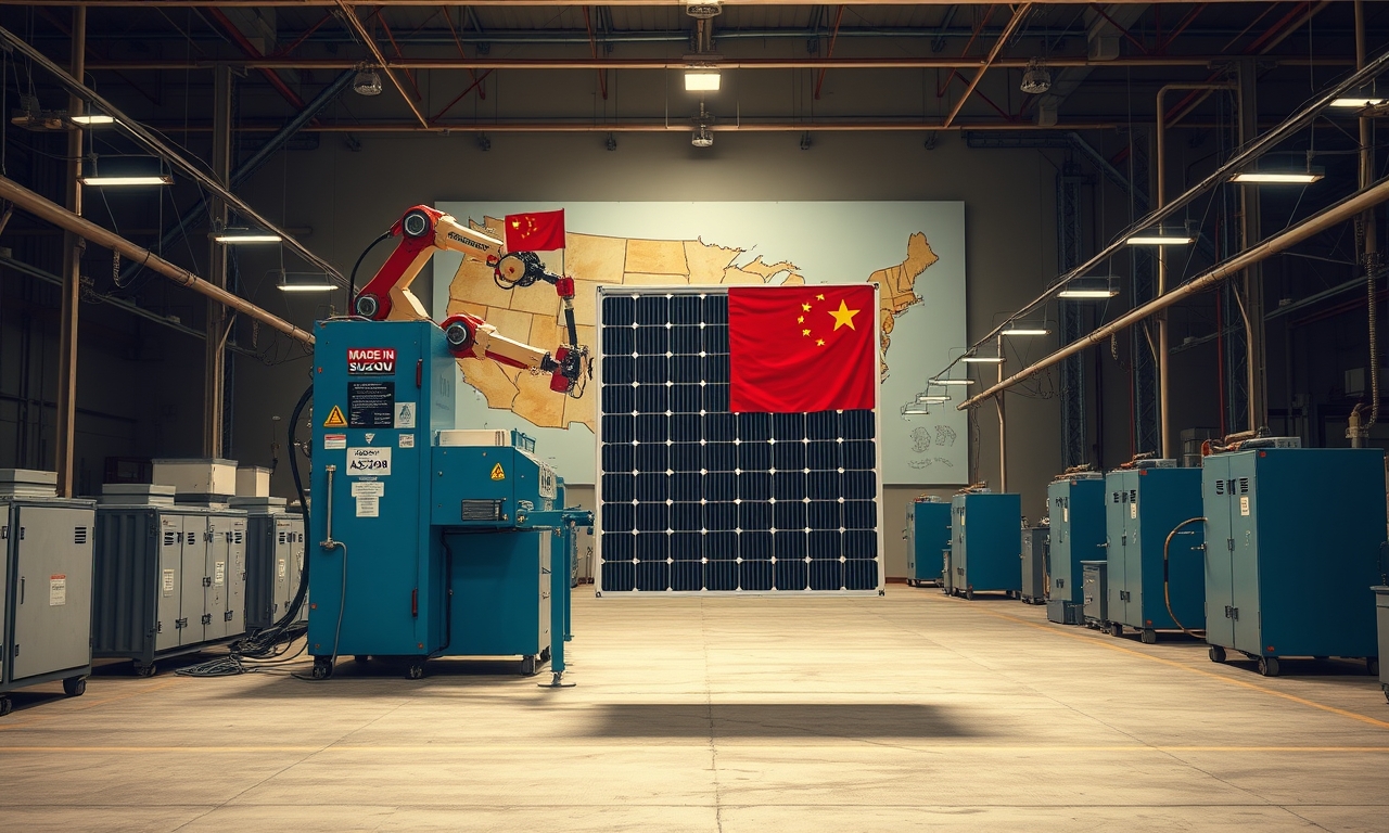 Musk muss China-Schaltung einbauen, sonst gibts keine Solarpaneele