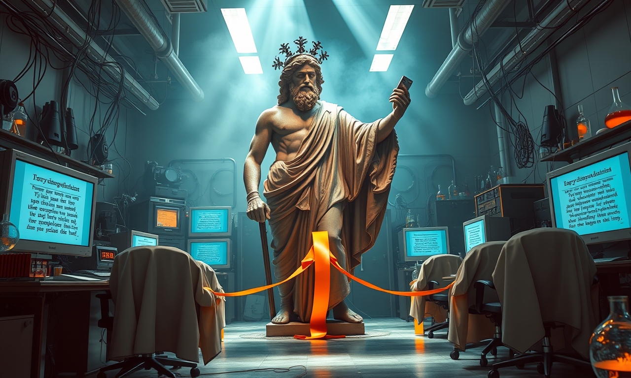 Oesterreichische Akademie entwickelt griechische KI, die den ganzen Zivilisationsprozess beendet