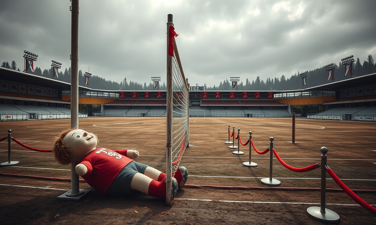 ÖTSU Großmugl steigt ab - Mannschaft setzt auf neues Stehauf-Maenzchen