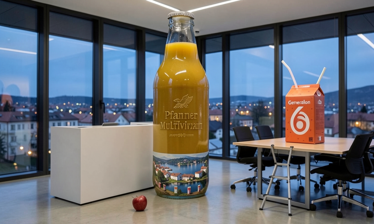 Pfanner-Wachstum: Jetzt auch die sechste Generation im Saft