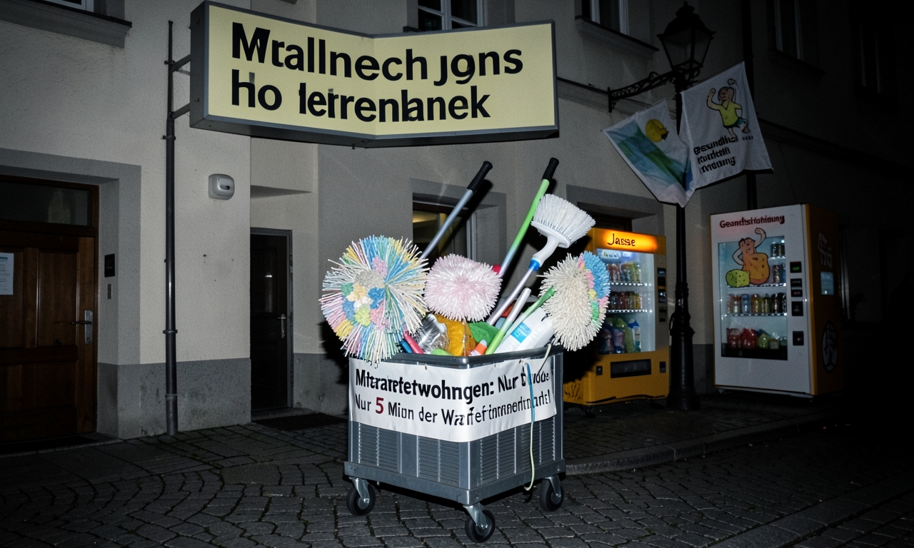 Putzkraft gesucht - Stundenlohn reicht nicht mal für die Spülung