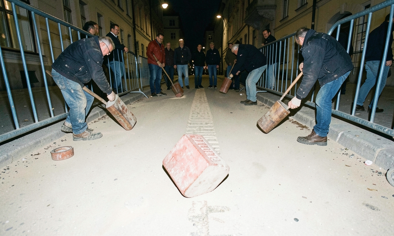 Radweg-Radikalismus: Wegen enger Spur jetzt auf Gehsteig ausgewichen