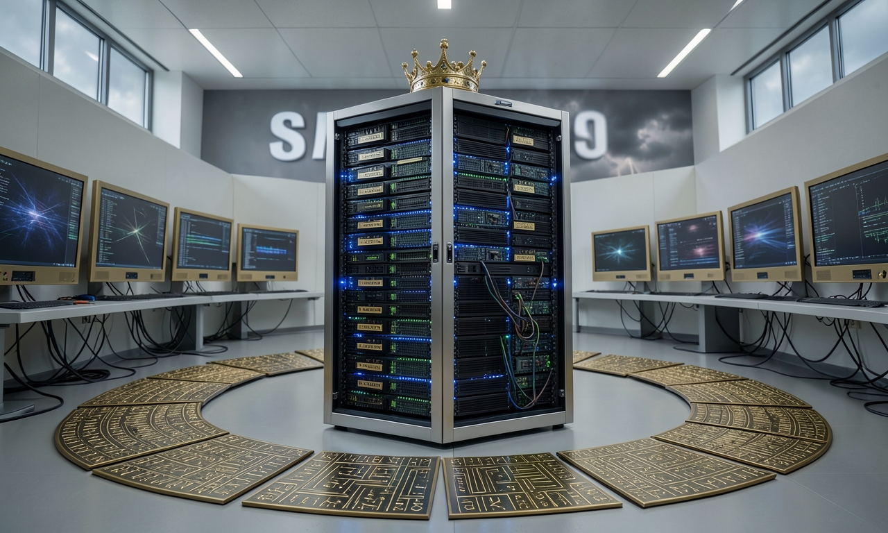 Samsung will mit 64 Milliarden KI-Chippen-Milliarden ewig regieren