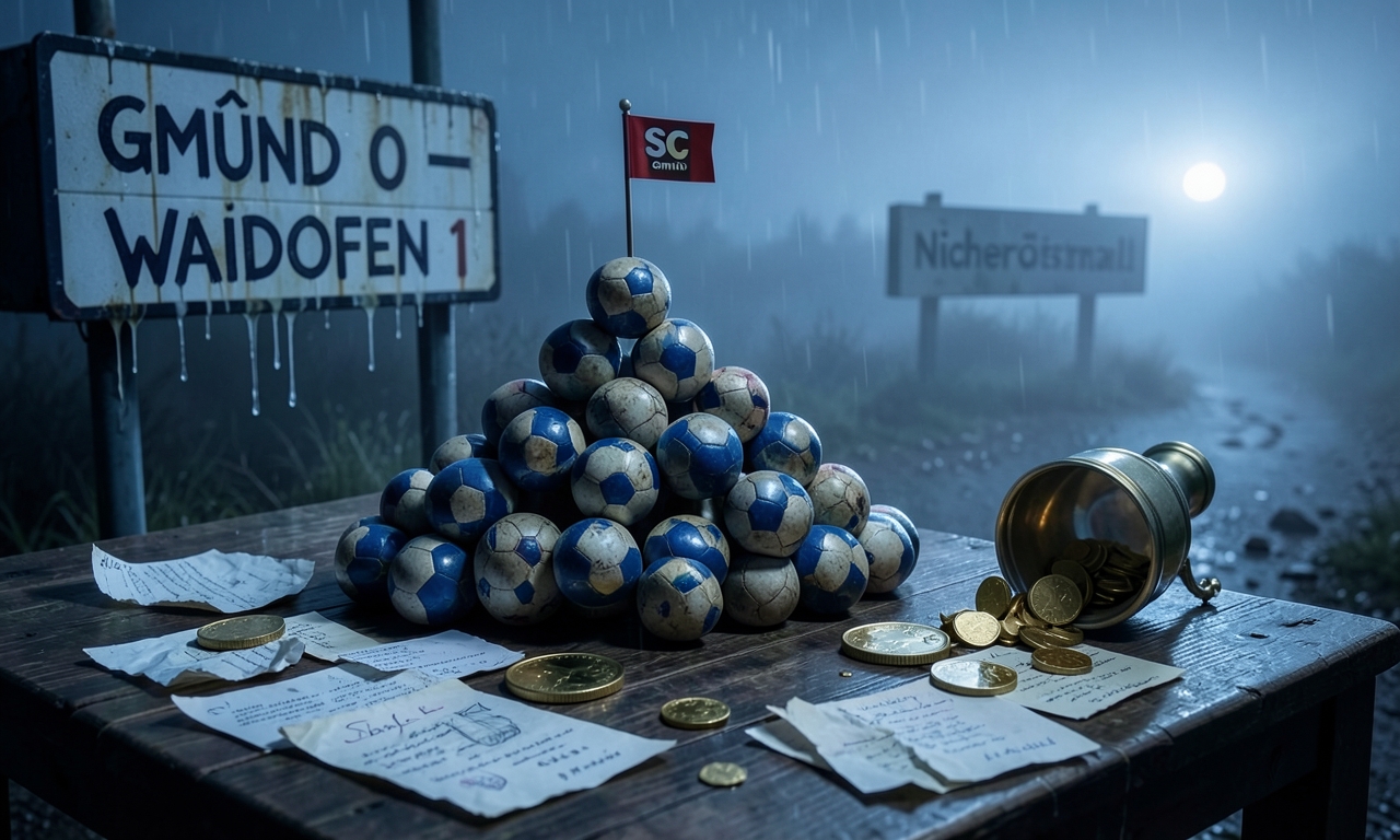 SC Gmünd steigt vom "Vereinsbestwert" zum "Staatsgeheimnis" auf