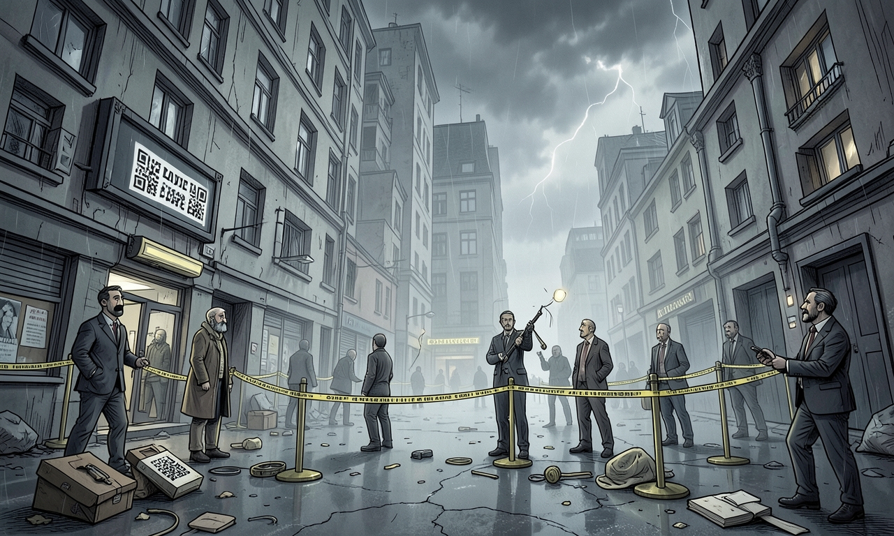 Schatzsuche mit QR-Code und Schlüsselbund-Verordnung: Wer nicht mit dem Bezirksrat misst, findet nichts