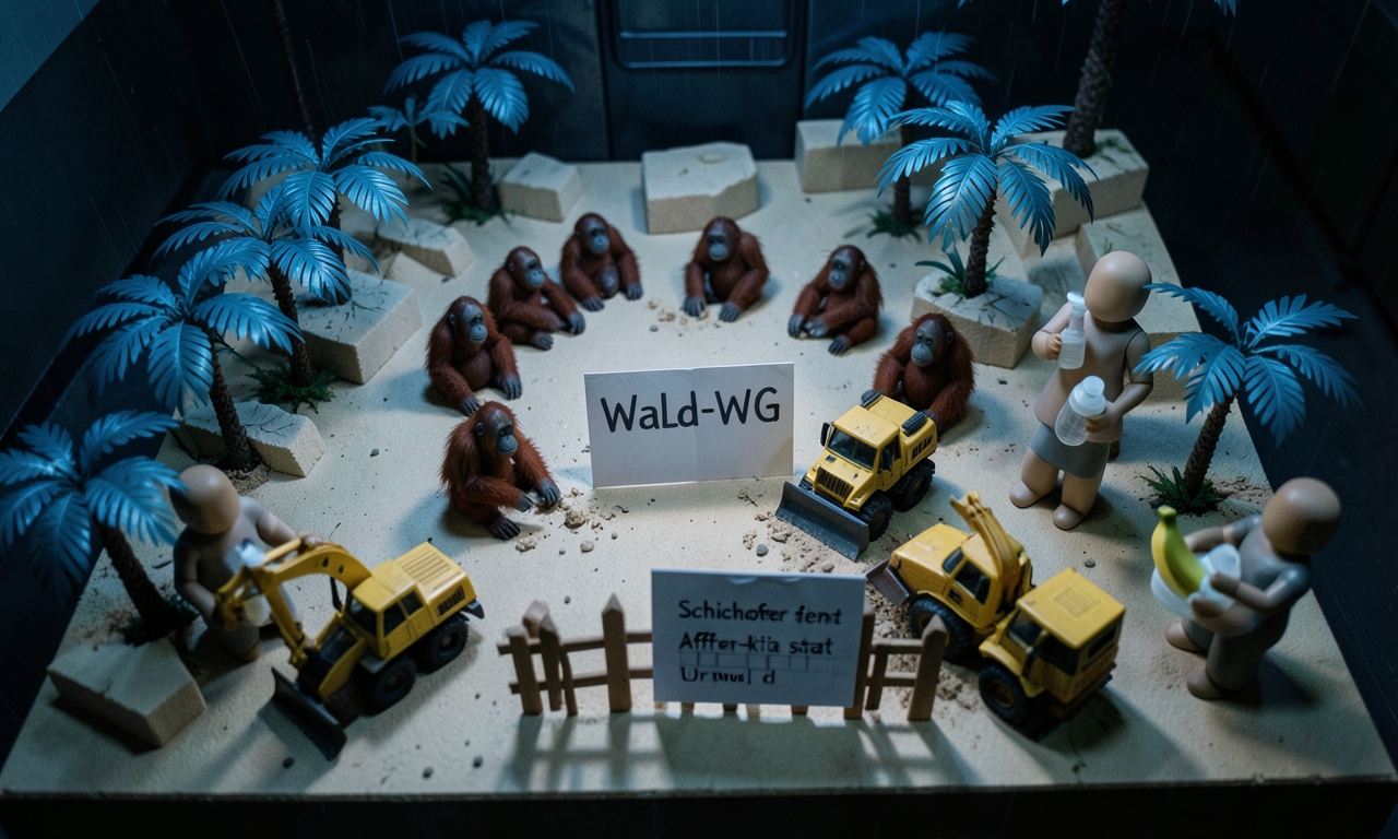 Schickhofer findet Affen-Kita statt Urwald in Borneo