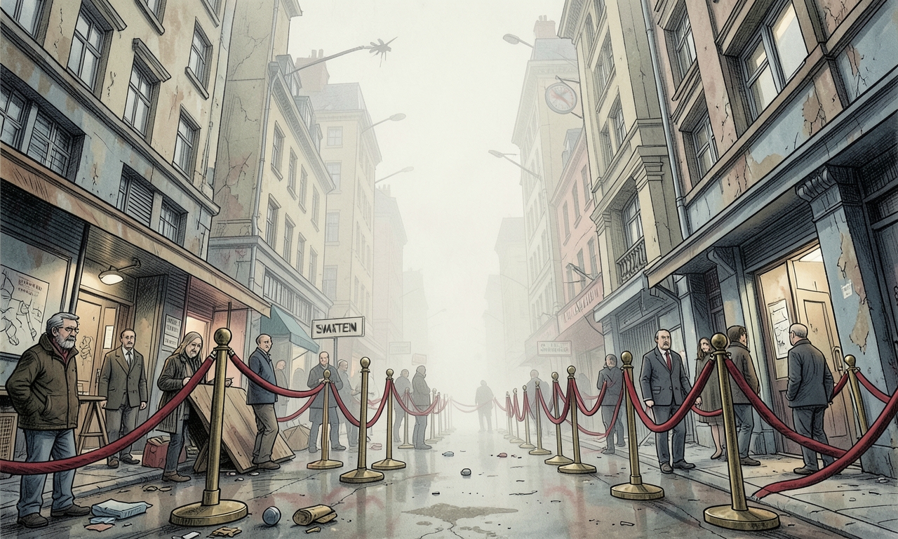 Spanier nach 90 Minuten Warten endlich schneller als sein Kaffee