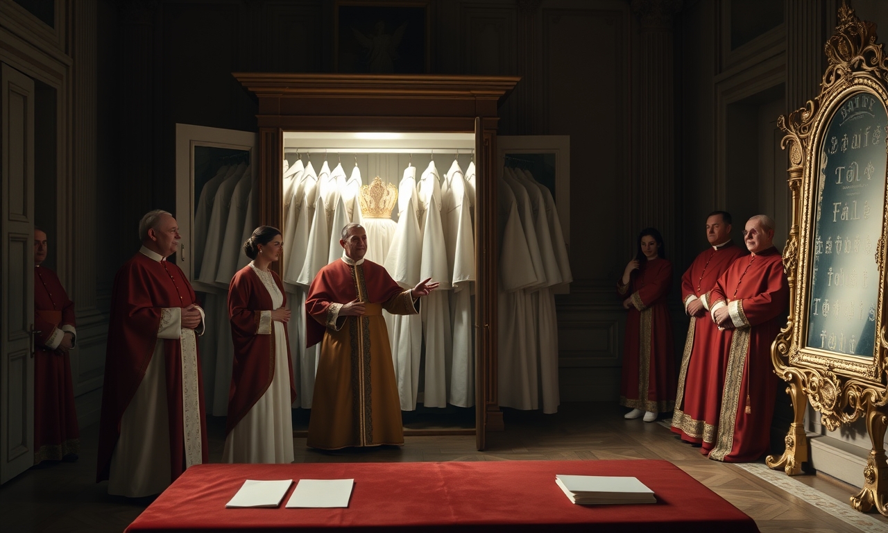 Spanisches Königspaar lernt beim Papst das Geheimnis des ewigen Weiß-Outfits