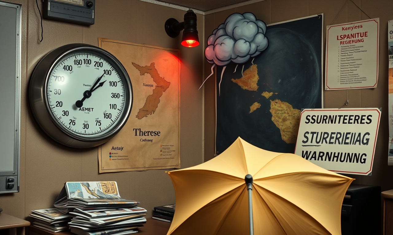 Sturmtief "Therese" bringt Kanaren-Touristen in Existenznot