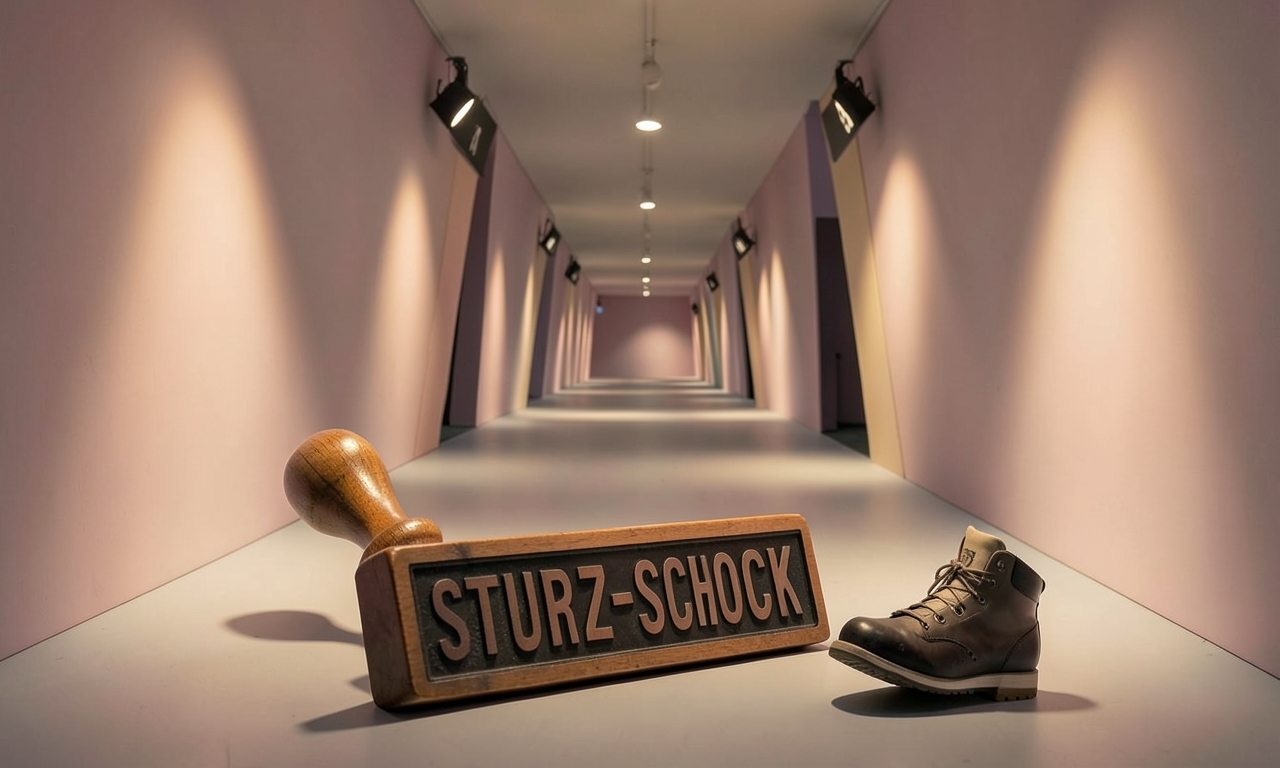 Sturz-Schock: Italiener crasht bei 120 km/h - oder war es nur ein dramatischer Bauchklatscher?