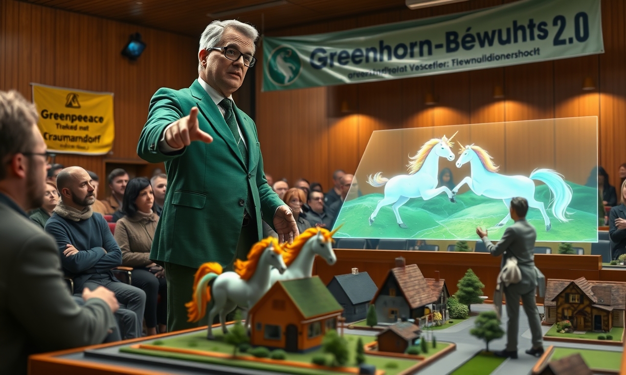 Trautmannsdorf pflanzt Grünflächen mit Einhorn-Bewuchs