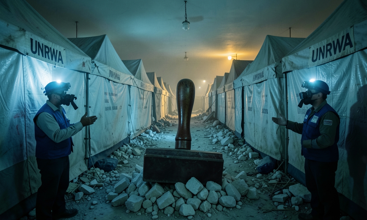 UNO-Helfer werben fuer Wiederaufbau - wissen aber nicht wo