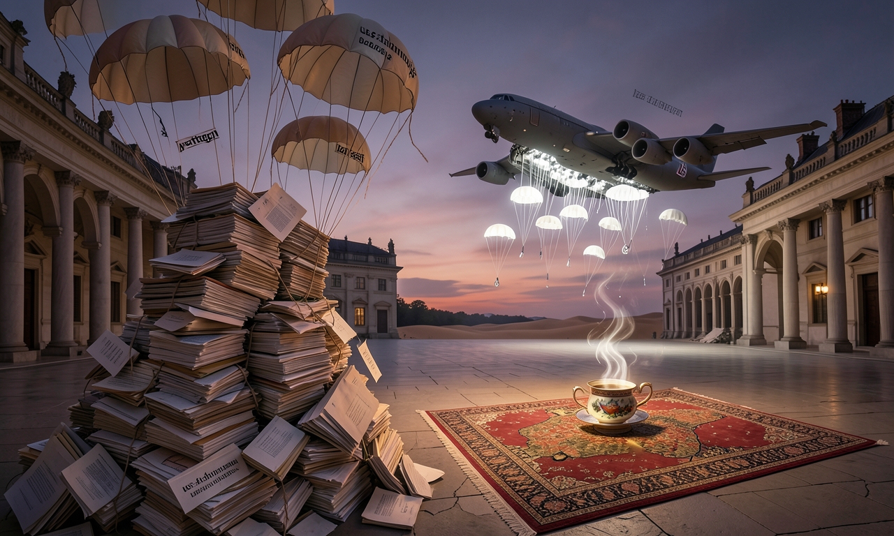 US-Fallschirmjäger landen in Nahost - Iran setzt Drachen ein