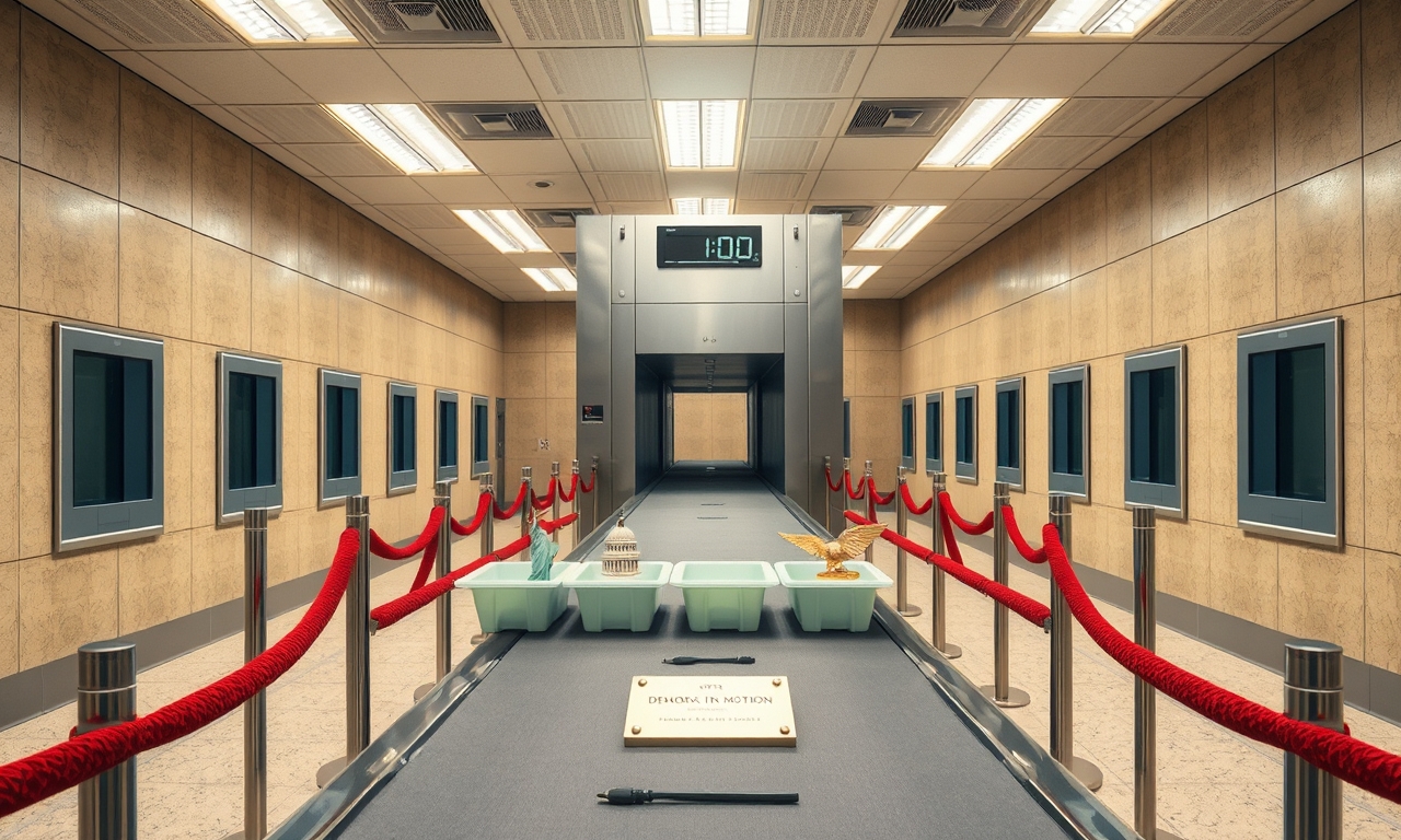 US-Flughäfen: Amtsstubenleben kehrt zurueck, Wartezeiten auf Normal-Null